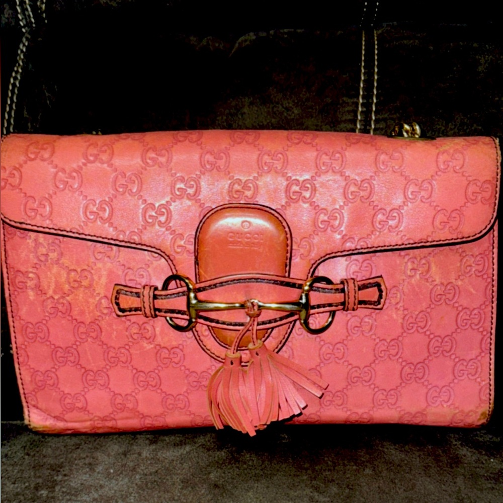 Gucci, Emily bag, pink vintage